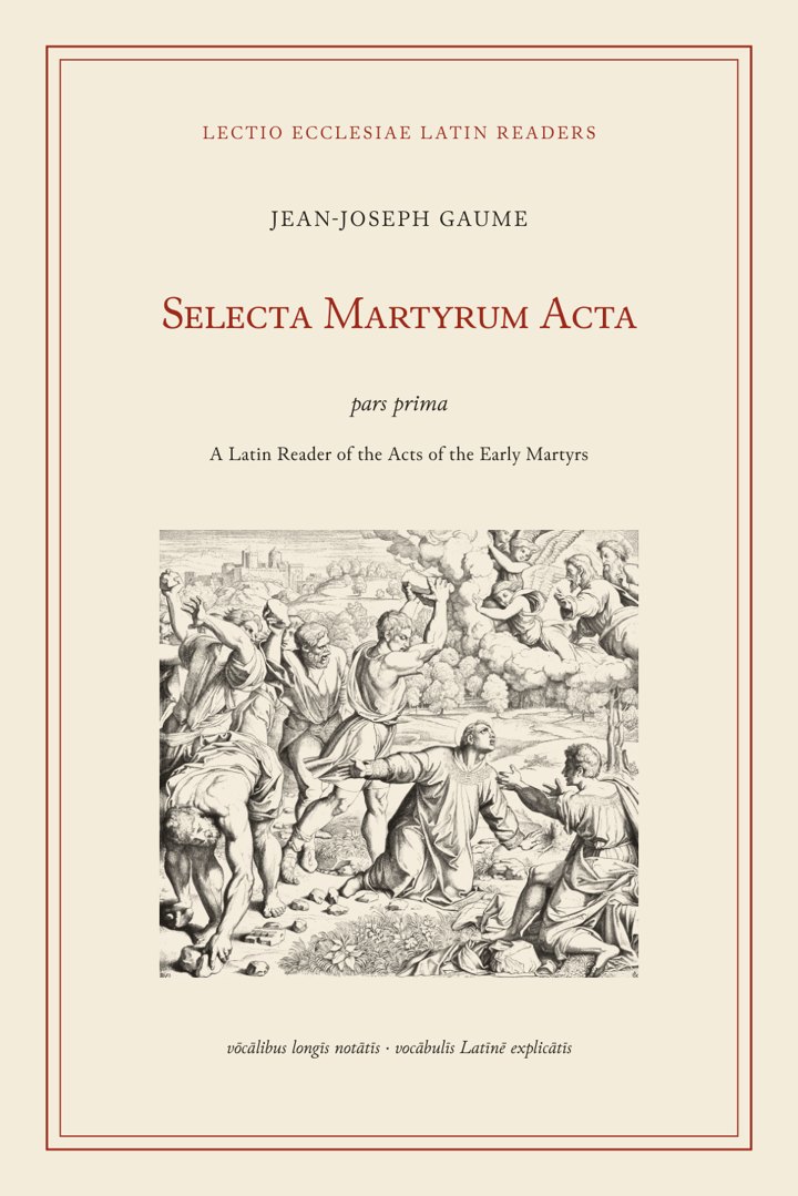 Cover of Selecta Martyrum Acta